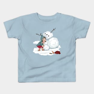 Snow Hazard Kids T-Shirt